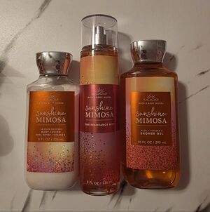 Bath & Body Works Sunshine Mimosa Trio - Pink, Orange